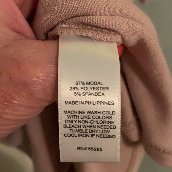 Express Mauve color ruffle top - Picture 4 of 4